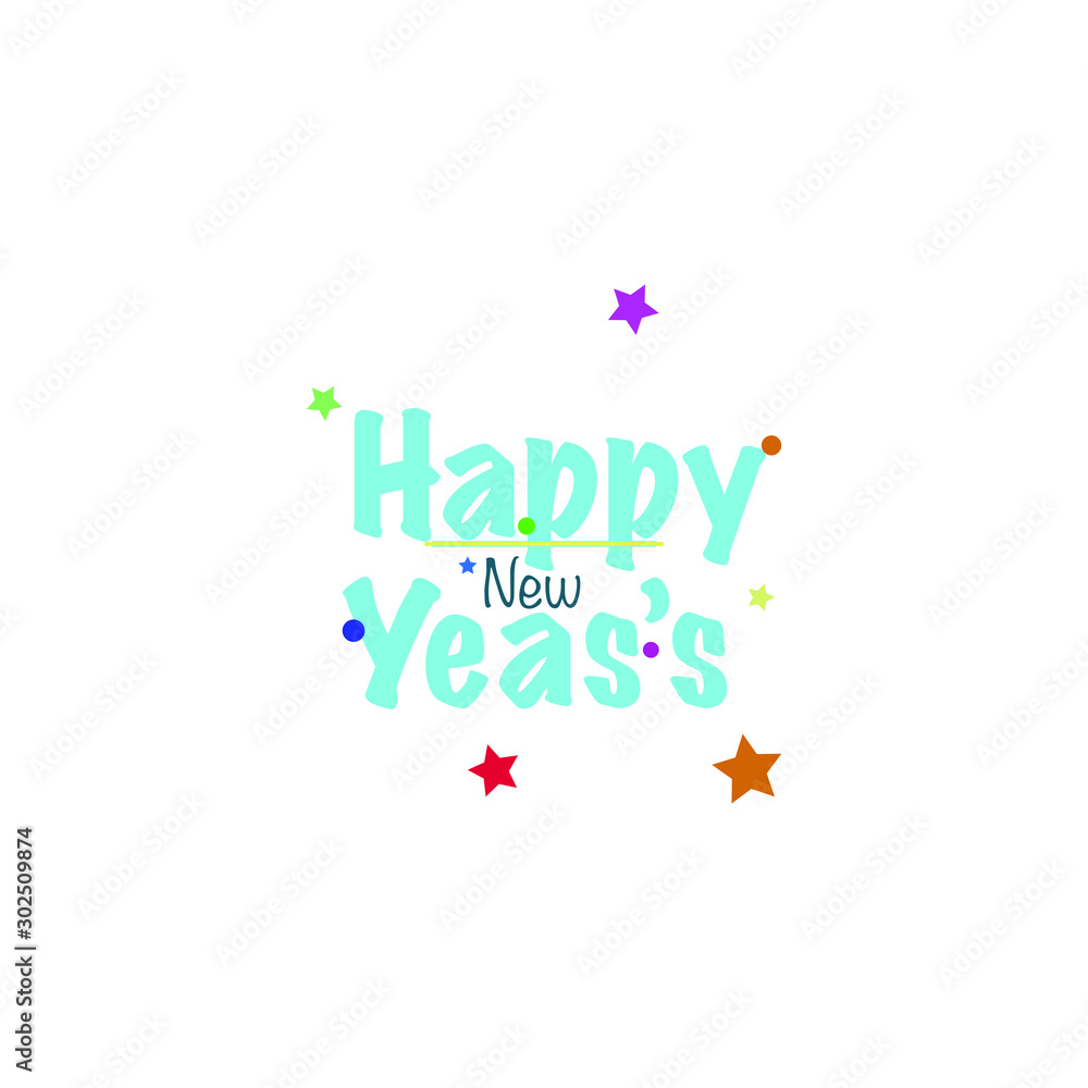 happy new year vector, poster, banner. happy new year vector, poster, banner.