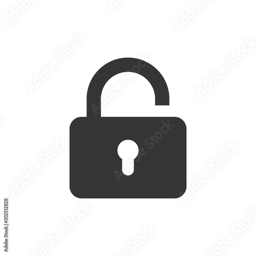 Free Download Padlock Icon Vector Illustration - GFXLoad