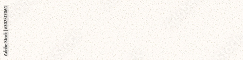 Mulberry Washi Paper Texture Border Background. Ecru Cream Natural Fibre Flecks on Organic Bright Beige Color. Speckle Recycled Edging. Homespun Japanese Home Decor Ribbon. Vector Banner Tape EPS 10