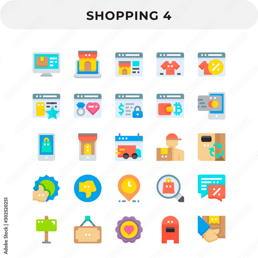 Flat Icons Pack for UI. Pixel perfect vector icon set for web design and website application. Flat Icons Pack for UI. Pixel perfect vector icon set for web design and website application.