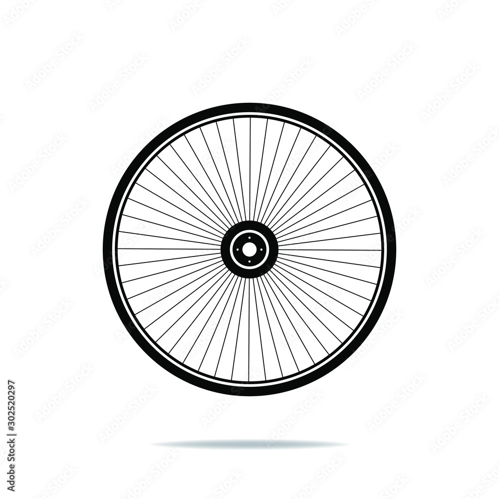 wheel symbol icon design vector illustration