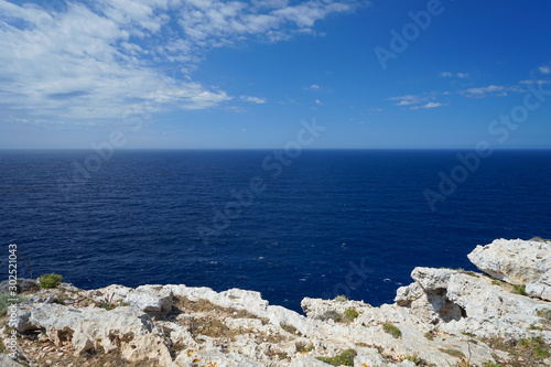 Beautiful Landscape with sea in Menorca island Spain © photoexpert