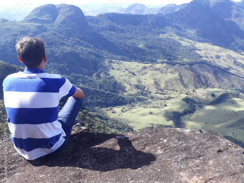 alpinismo excursão de montanha topo do pico