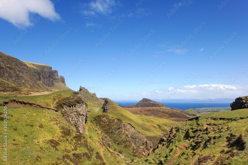 The Quiraing on the Isle of Skye