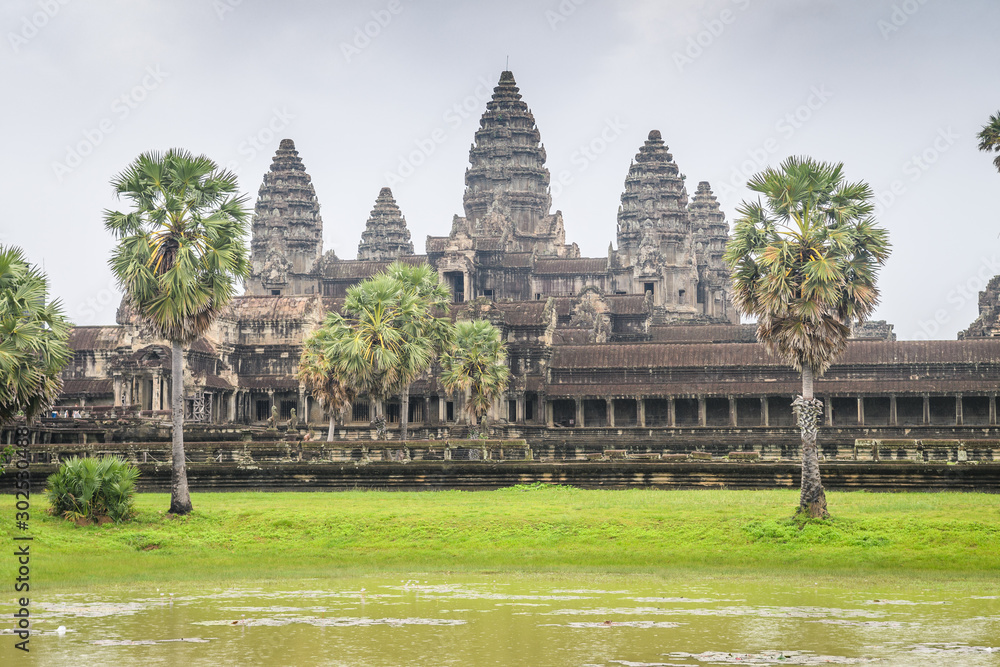 ruins of angkor wat complex at cambodia ruins of angkor wat complex at cambodia