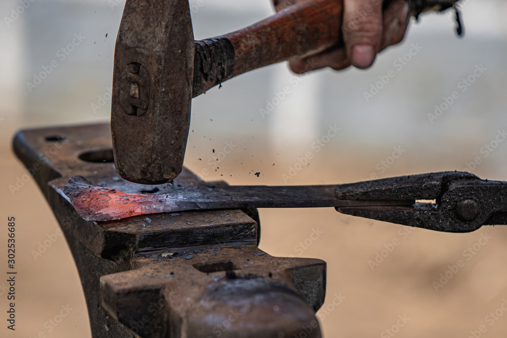 blacksmith at work blacksmith at work