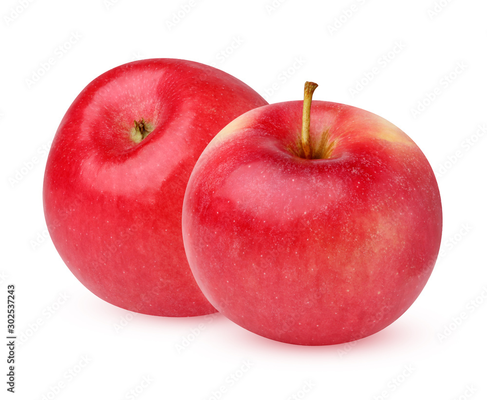 red Apple isolated on white background. red Apple isolated on white background.