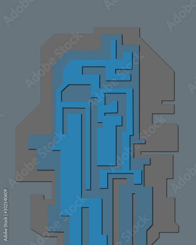 Obraz na płótnie Abstract illustration