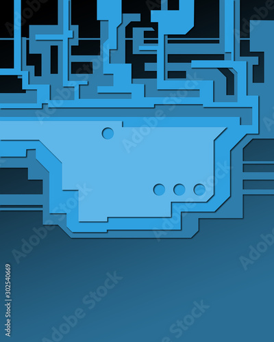 Obraz na płótnie Abstract illustration
