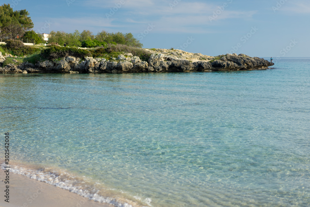 Mare cristallino della costa tarantina, Puglia