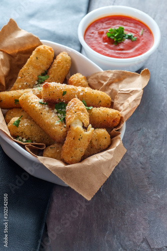 Obraz na plátně Mozzarella Cheese Sticks