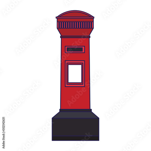 water hydrant icon, flat design