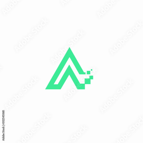Free Download initial modern vector logo design - GFXLoad