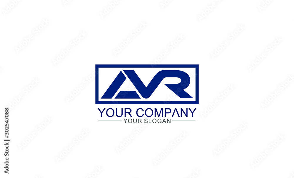 creative simple unique and modern AVR strong initial logo template vector icon for any business, financial, industry, accounting, consulting, real estate creative simple unique and modern AVR strong initial logo template vector icon for any business, financial, industry, accounting, consulting, real estate