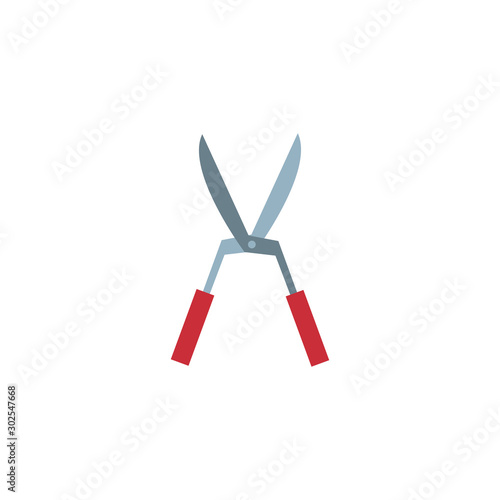 Isolated pliers utensil icon flat design