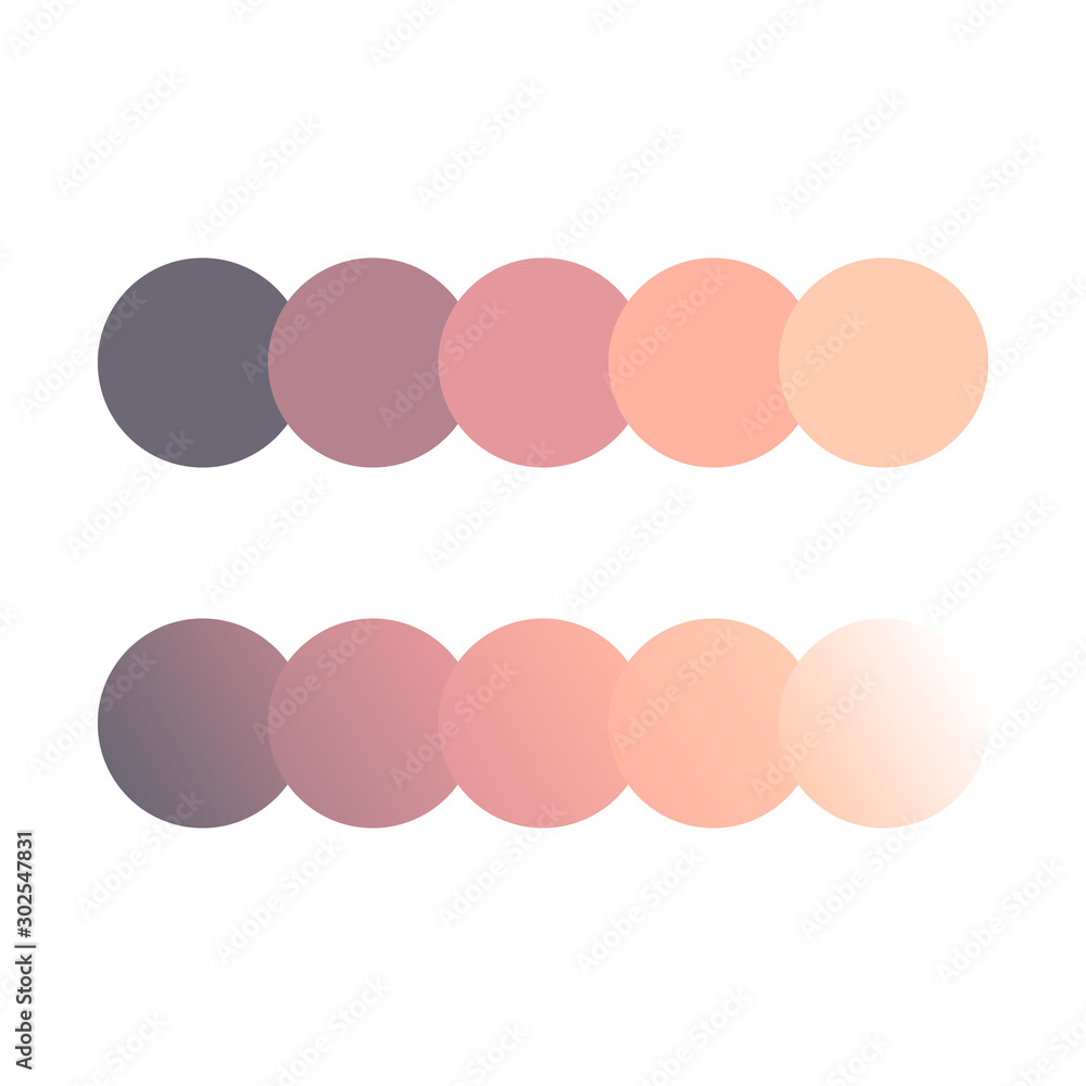 Color palette and gradient collection 03 for graphic designer