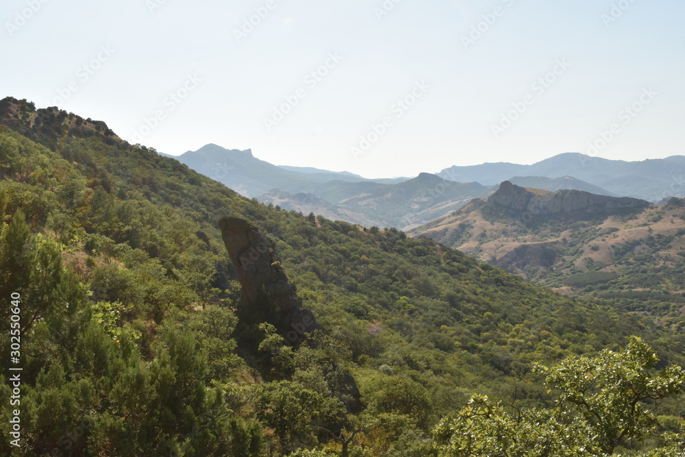 Obraz premium mountain slope