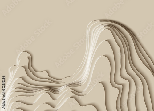 Mountain hiking. Map line of topography. Vector abstract topographic map concept with space for your copy. 3D Cartography concep background. Map mockup infographics. Sale background. Wavy backdrop