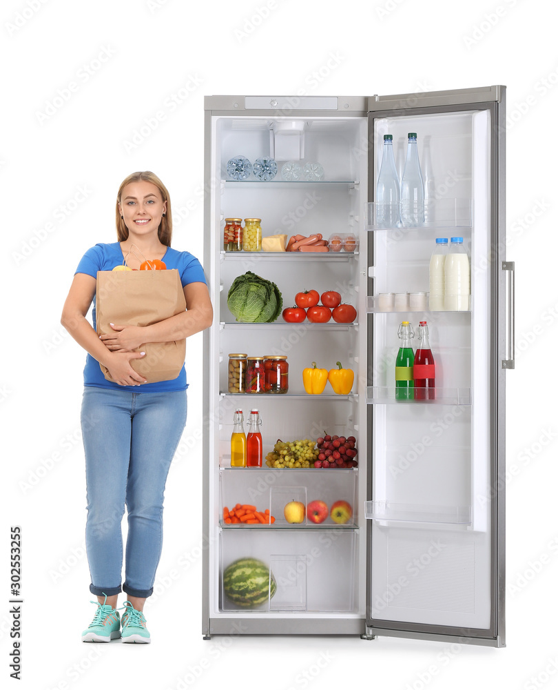 modern big refrigerator