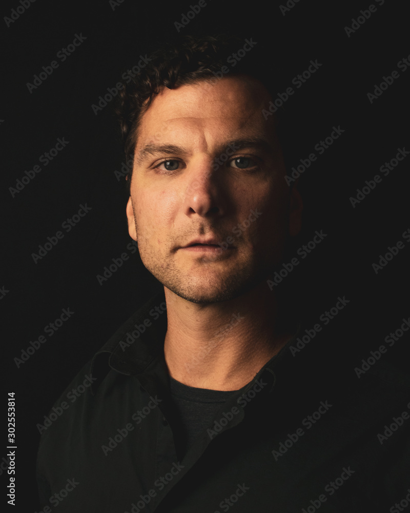 Attractive Male Model Studio Portraits Attractive Male Model Studio Portraits