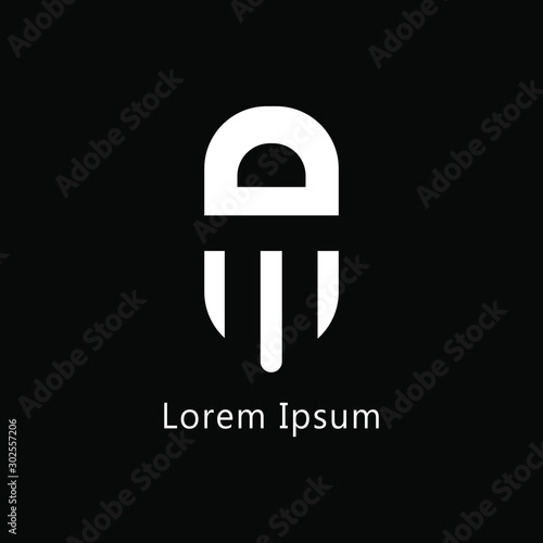 jellyfish logo icon designs vector