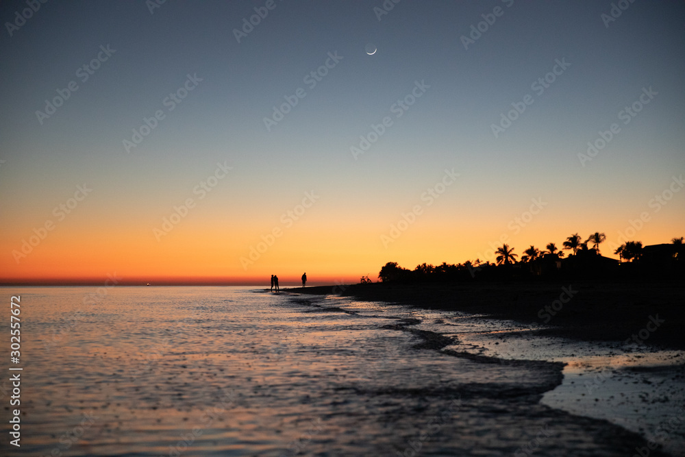 Sunset at Sanibel Island,Florida 