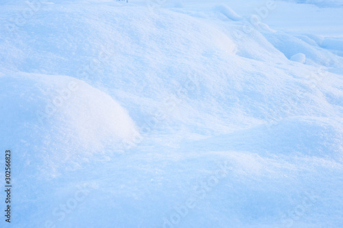 Winter background of shiny snow © Marika