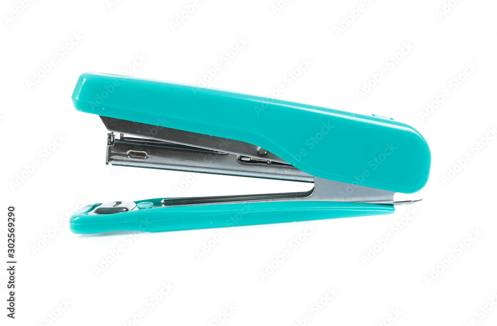 stapler on a white background. stapler on a white background.