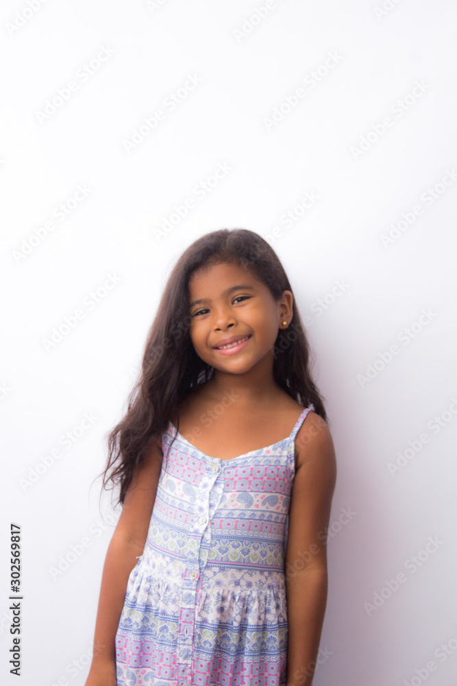 beautiful child smiling isolated on white background beautiful child smiling isolated on white background