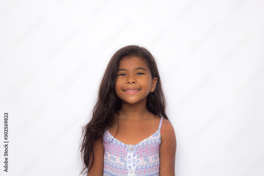 beautiful child smiling isolated on white background beautiful child smiling isolated on white background