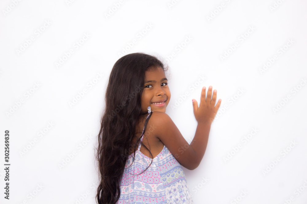 beautiful child smiling isolated on white background beautiful child smiling isolated on white background
