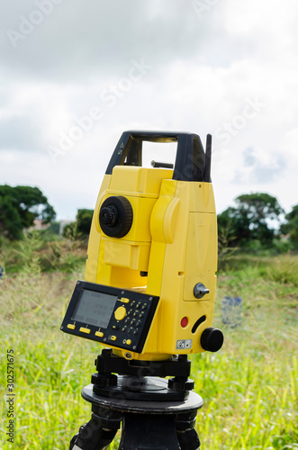 Front Of Theodolite