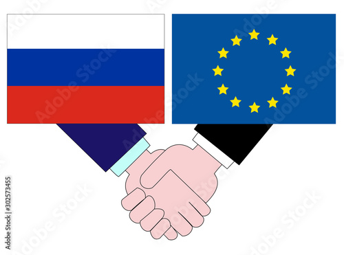 EUとロシアとの外交の状態を表している。