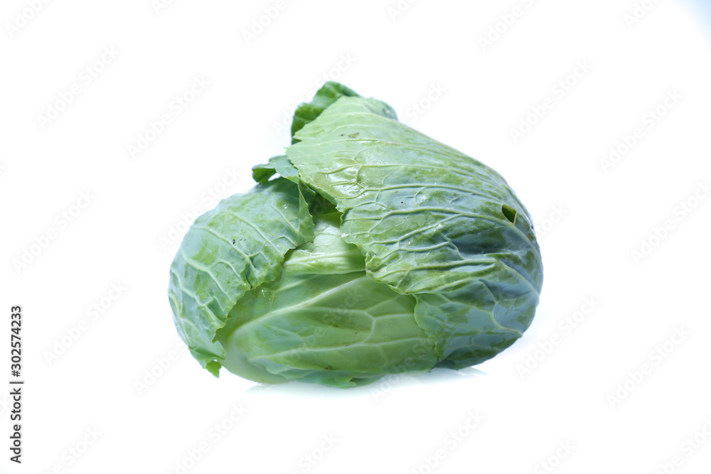 Fototapeta premium cabbage isolated on white background
