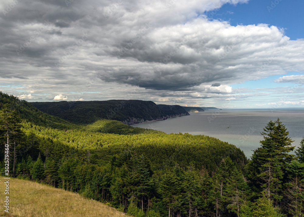 Bay of Fundy panorama