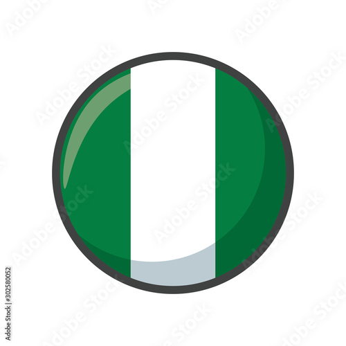 Free Download Isolated nigeria flag icon block design - GFXLoad