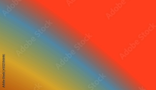 Colorful Gradient Color Background Wallpaper. For Bright Website Banner, Invitation Card, Scree Wallpaper. Vector Illustration.