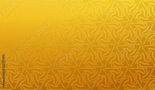 Smoth golden color gradient background. New Elegant Background With Curved Line In Triangular Style. Vector. Smart Business Design.
