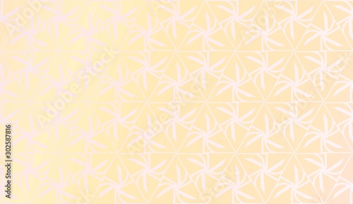 Vector Design. Illustration With Triangles Line. Modern Decorative Background. Pastel gradient color