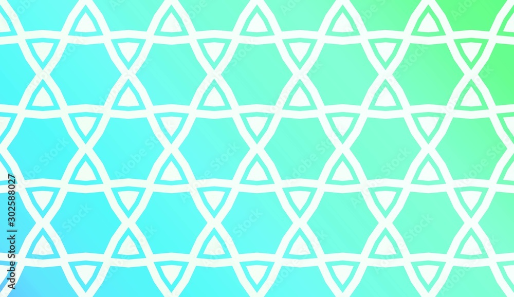 Fototapeta premium Pattern With Polygonal Geometric Elements. Vector Illustration. Template For Wallpaper, Interior Design, Decoration, Scrapbooking Page. Gradient Background