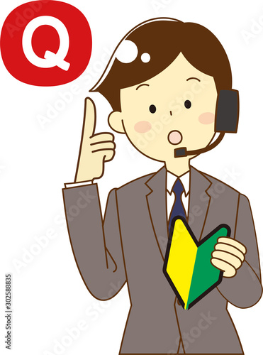 Call center man