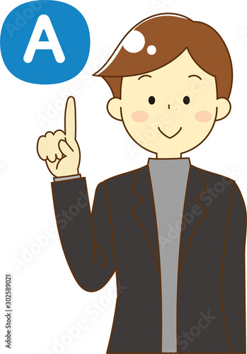 Call center man