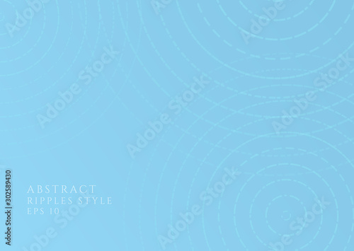 Abstract ripple background blue clean design minimal wave modern concept