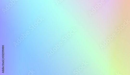 Hologram Gradient Background. For Cover Page, Poster, Banner Of Websites. Vector Illustration.