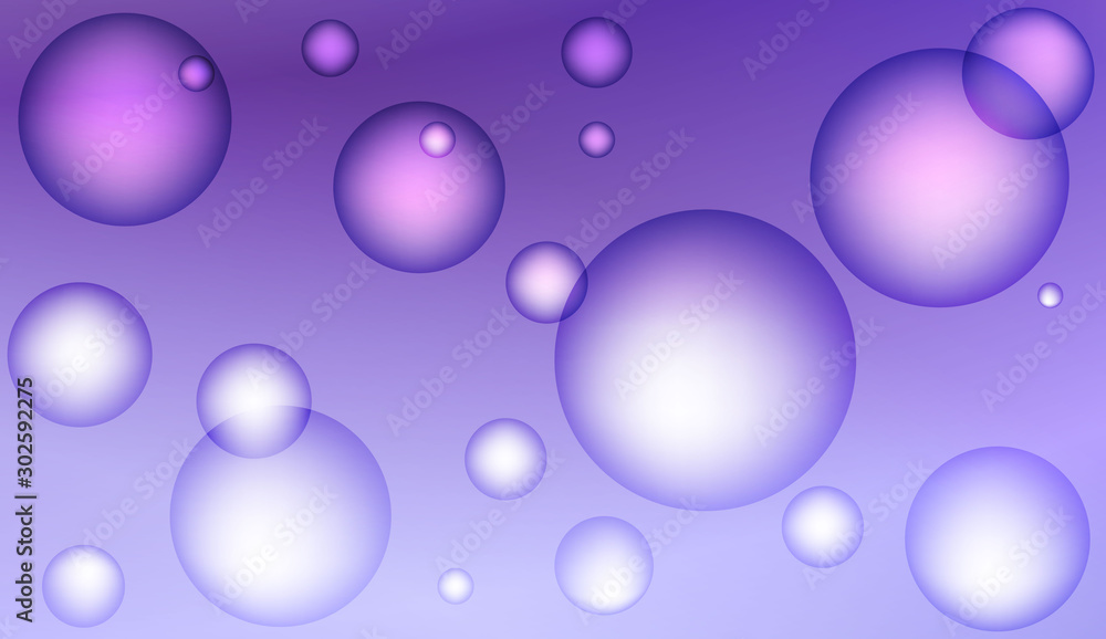 Template with drops. For creative templates, cards, color covers set. Vector illustration.