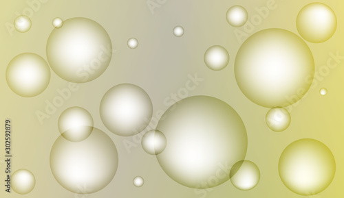 Minimal geometric background with drop. Gradient shapes composition. For your design wallpaper, presentation, banner, flyer, cover page, landing page. Vector illustration.
