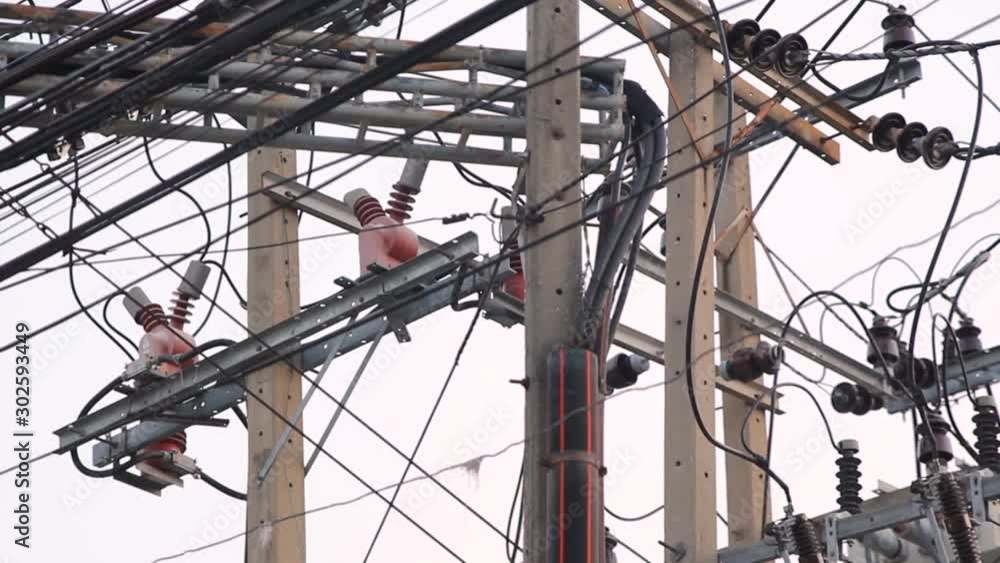 FOCUS PULL, Electrical Wires And Poles FOCUS PULL, Electrical Wires And Poles