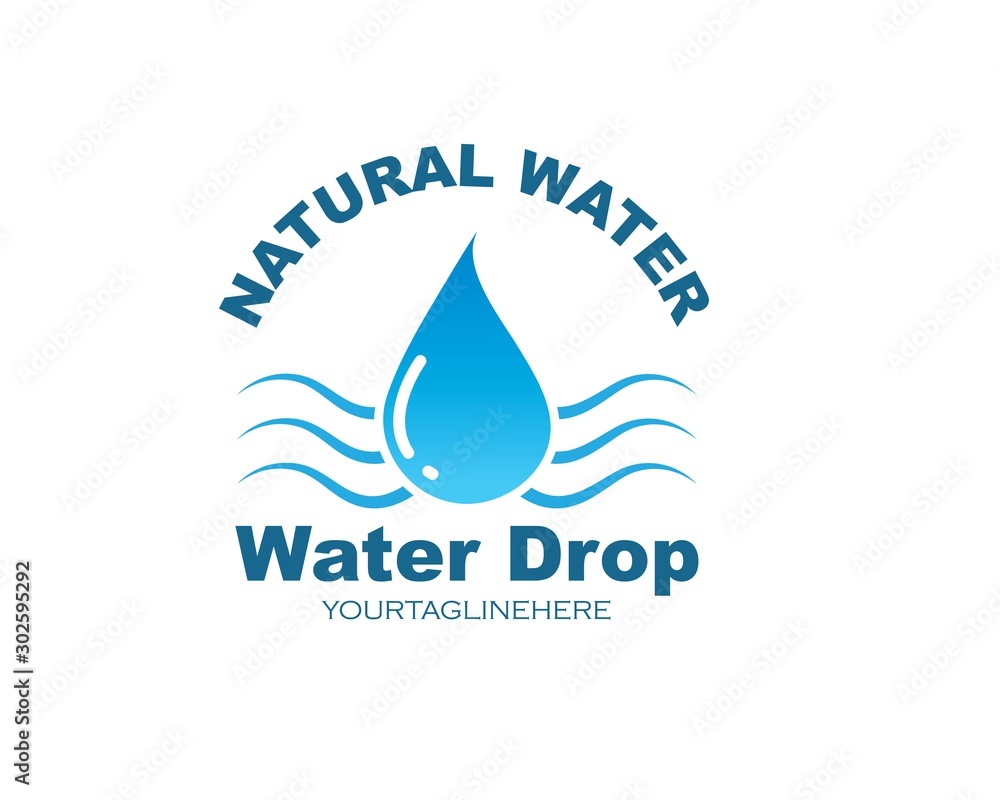 water drop Logo Template vector illustration water drop Logo Template vector illustration