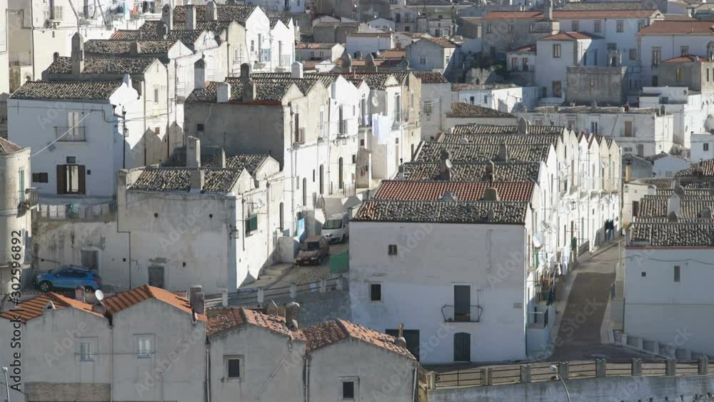 Monte Sant'Angelo, Foggia, Italy, Europe. Monte Sant'Angelo, Foggia, Italy, Europe.