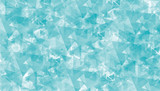 blue abstract polygonal illustration  triangles background